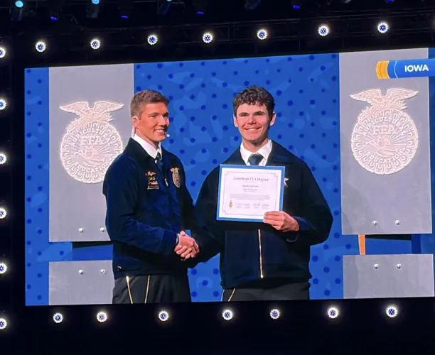 GMG alum Cornwell awarded National American FFA Degree